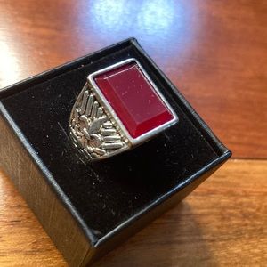 FLASH SALE
 - BUNDLE THIS FOR $9 Red gemstone ring